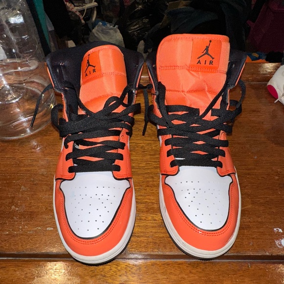 Jordan Other - Nike Air Jordan 1 Mid SE Turf Orange 11 Men’s